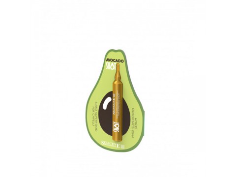SELECTIVE AVOCADO SHOT serumas plaukams, 10 ML SELECTIVE AVOCADO SHOT serumas plaukams, 10 ML